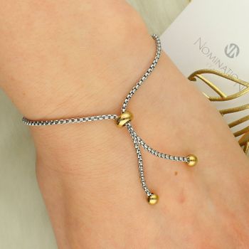 Bransoletka Nomination Milleluci – MAMA Żółte Złoto PVD z Cyrkoniami (1).jpg